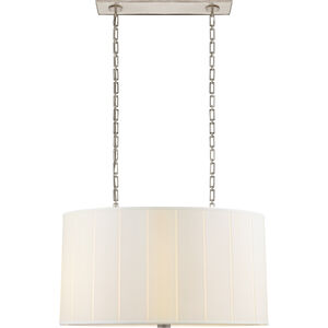 Barbara Barry Perfect Pleat 4 Light 36 inch Soft Silver Hanging Shade Ceiling Light