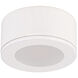Mini Puck 1 Light 24 White Puck Lighting Ceiling Light