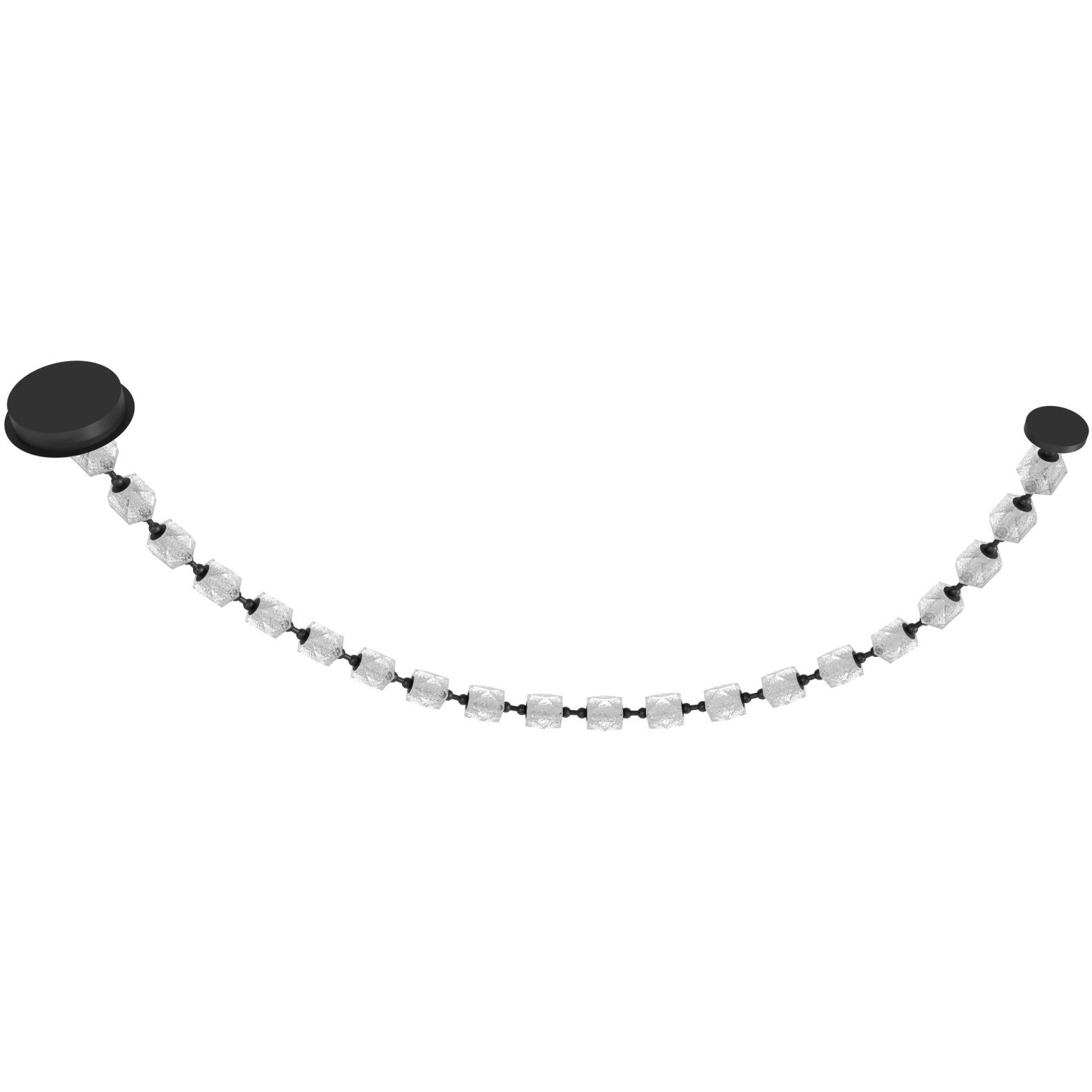 Beluga LED 13 inch Black Pendant Ceiling Light