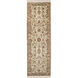 Taj Mahal 96 X 30 inch Khaki, Seafoam, Camel Rug