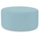 Sterling 18 inch Light Blue Ottoman