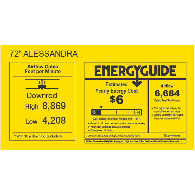 Atlas Alessandra - LK 72 inch Textured Bronze with Gray Ash Tone Blades Ceiling Fan