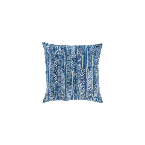 Townsend 20 X 20 inch Navy and Pale Blue Throw Pillow