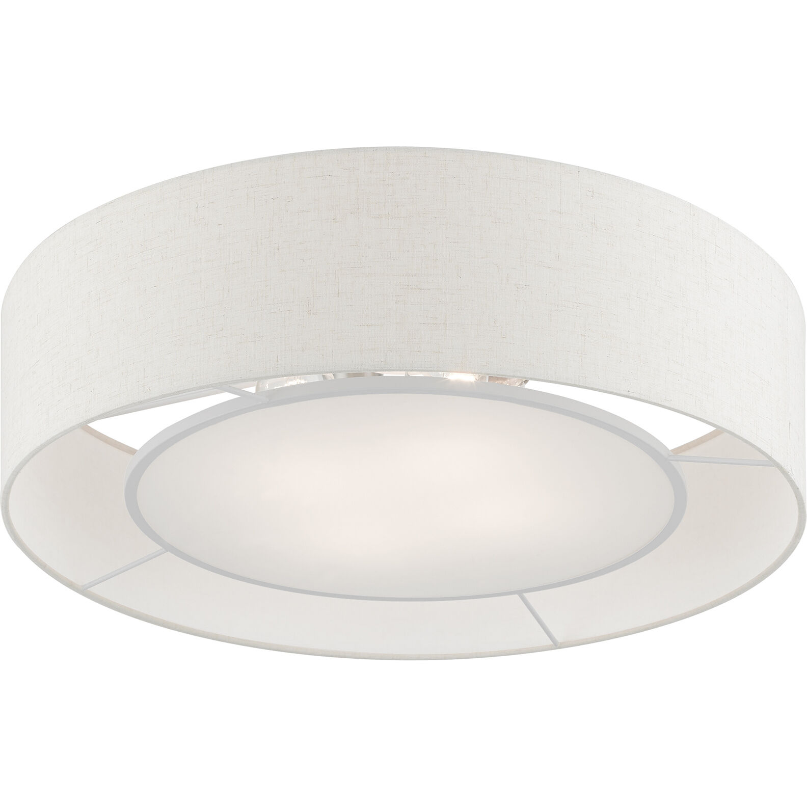 Ellsworth 4 Light 21 inch English Bronze Semi-Flush Ceiling Light