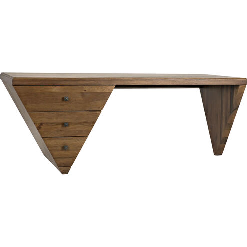 Tetramo 80 X 32 inch Dark Walnut Desk
