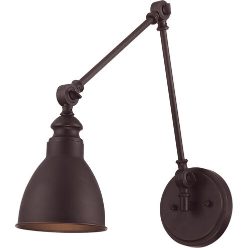 Riverside 33.75 inch 60.00 watt English Bronze Adjustable Wall Sconce Wall Light, Essentials