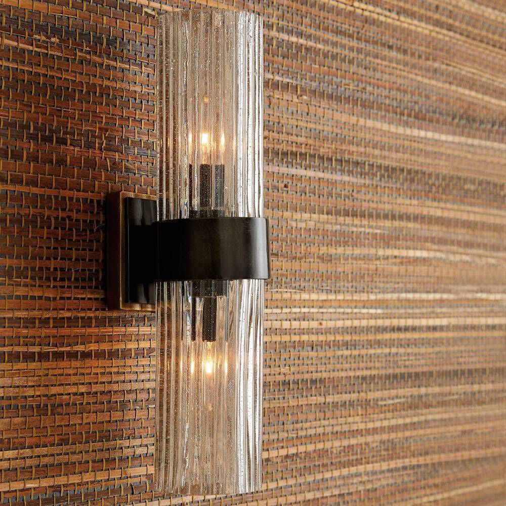 Hazel 2 Light 4 inch Natural Iron Sconce Wall Light