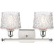 Ballston Niagra LED 16 inch White and Polished Chrome Bath Vanity Light Wall Light, Ballston