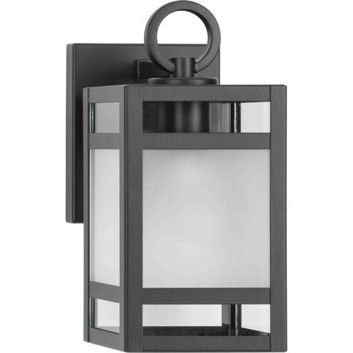 Parrish 1 Light 10 inch Matte Black Outdoor Wall Lantern