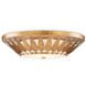 Floris LED 22 inch Autumn Gold Flush Mount Ceiling Light