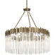 Matrix 12 Light 40 inch Havana Gold Chandelier Ceiling Light