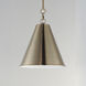 Veritas 1 Light 12 inch Heritage Single Pendant Ceiling Light