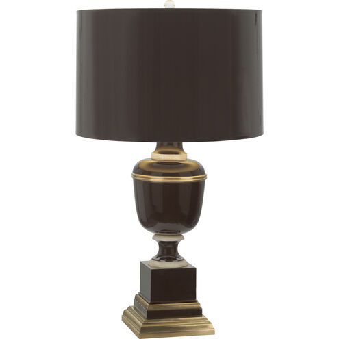 Annika 24 inch 60.00 watt Chocolate Accent Lamp Portable Light in Chocolate With Matte Gold