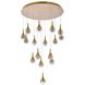 Amherst 16 Light 36 inch Satin Gold Chandelier Ceiling Light