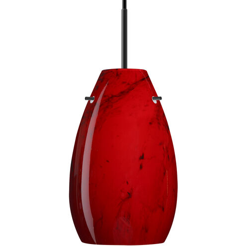 Pera 9 LED Black Cord Pendant Ceiling Light