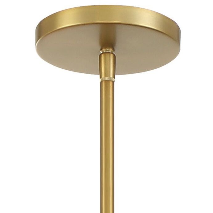Bungalow Heaven 5 Light 26 inch Soft Brass Pendant Ceiling Light