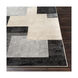 City 87 X 63 inch Black/Light Gray/Taupe/Beige/Khaki Rugs, Rectangle