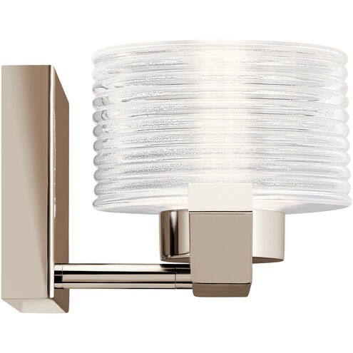 Lasus LED 11 inch Polished Nickel Wall Sconce Wall Light