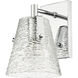 Analia 1 Light 6.5 inch Chrome Wall Sconce Wall Light
