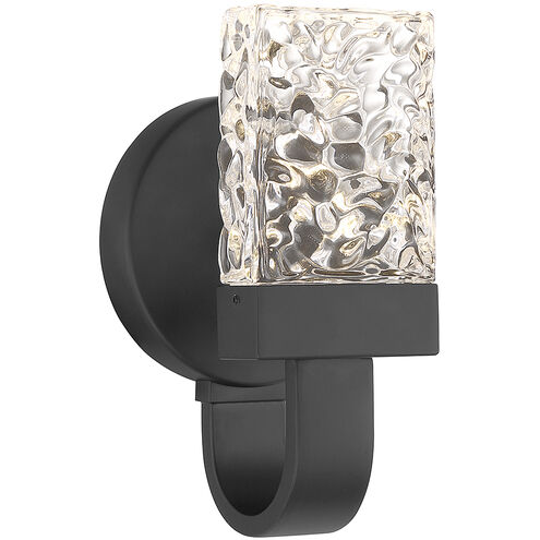 Kahn LED 5 inch Matte Black ADA Wall Sconce Wall Light