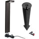Ledge 12 3 watt Black Path and Area Light in 3000K Warm White LED, WAC Landscape
