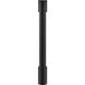 Atlantis 12v 4.00 watt Satin Black Landscape Path Bollard, Round