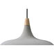 Viola-May 1 Light 16 inch Brown Pendant Ceiling Light