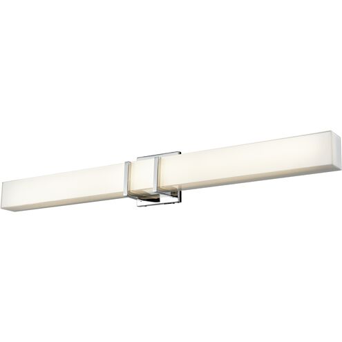 Secord LED 35.25 inch Chrome Bath Vanity Wall Light