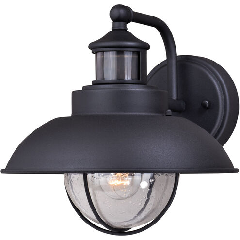 Harwich Textured Black Outdoor Motion Sensor