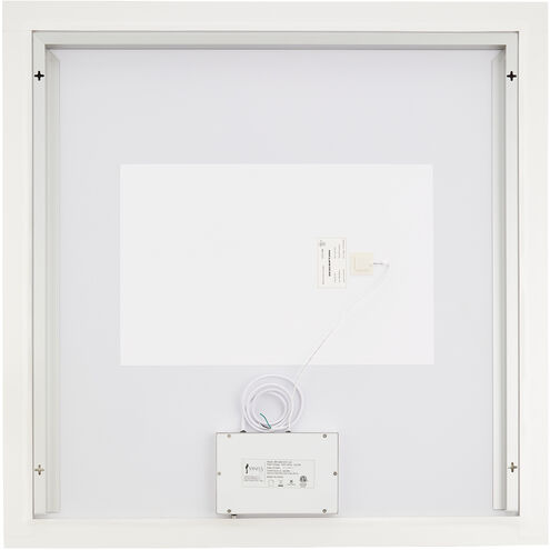 Starlight 36 X 24 inch Black LED Lighted Mirror, Vanita by Oxygen