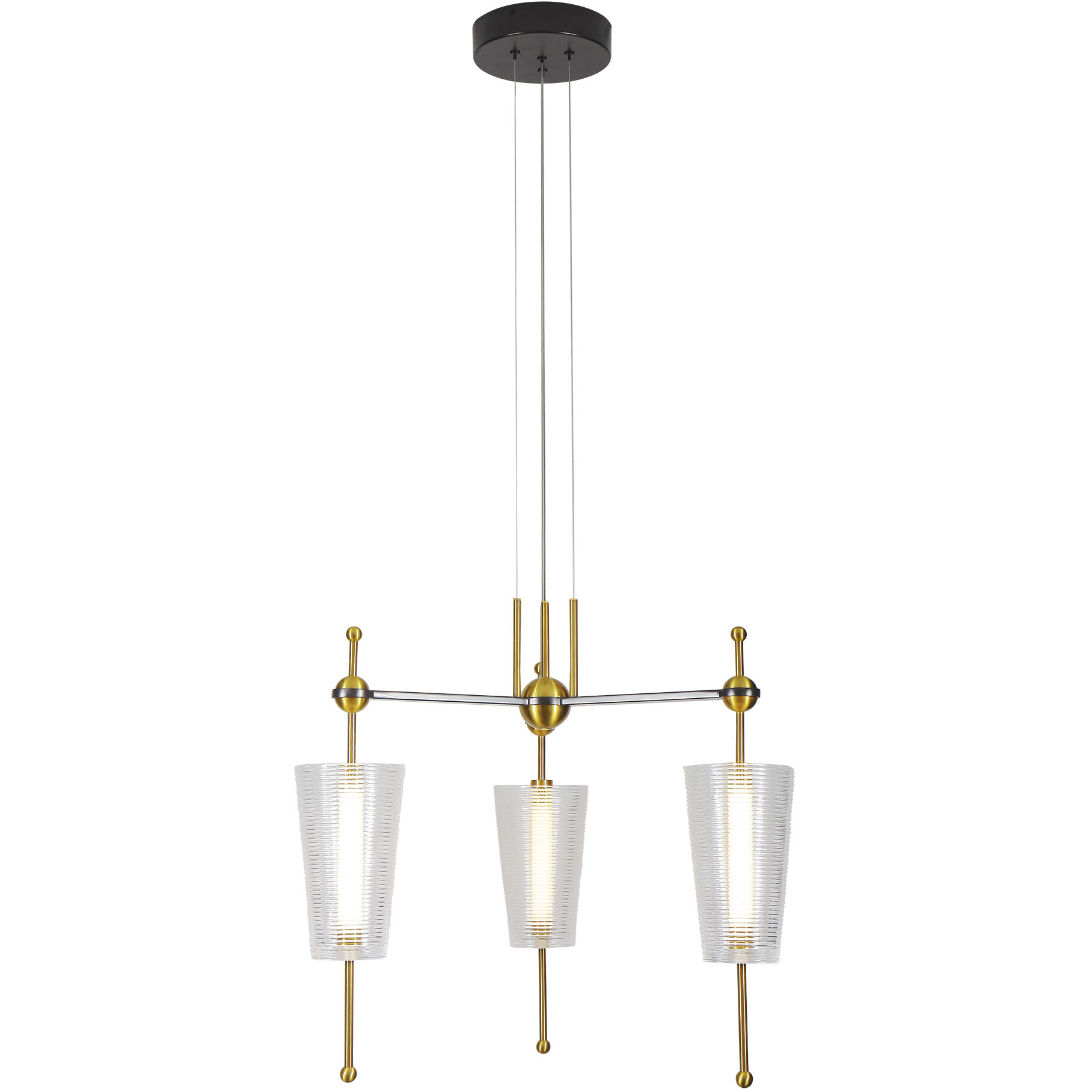 Artisan Collection/TOSCANA Series 25.5 inch Antique Brass Pendant Ceiling Light