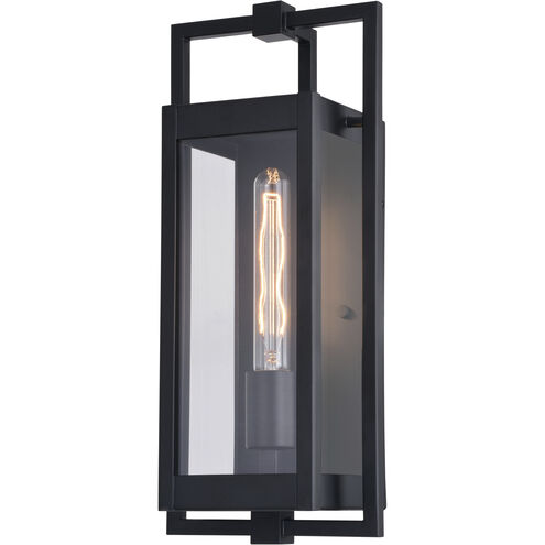 Sheridan LED 16.25 inch Matte Black Outdoor Wall