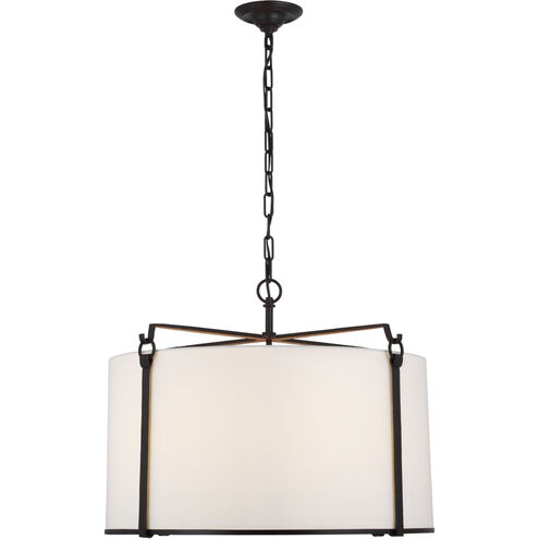 Ian K. Fowler Aspen LED 27.5 inch Blackened Rust Hanging Shade Ceiling Light, Large