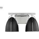 Sean Lavin Norman 2 Light 15 inch Chrome Wall Bath Fixture Wall Light
