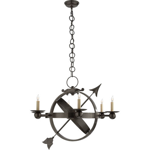 Eric Cohler Armillary 6 Light 35 inch Bronze Chandelier Ceiling Light