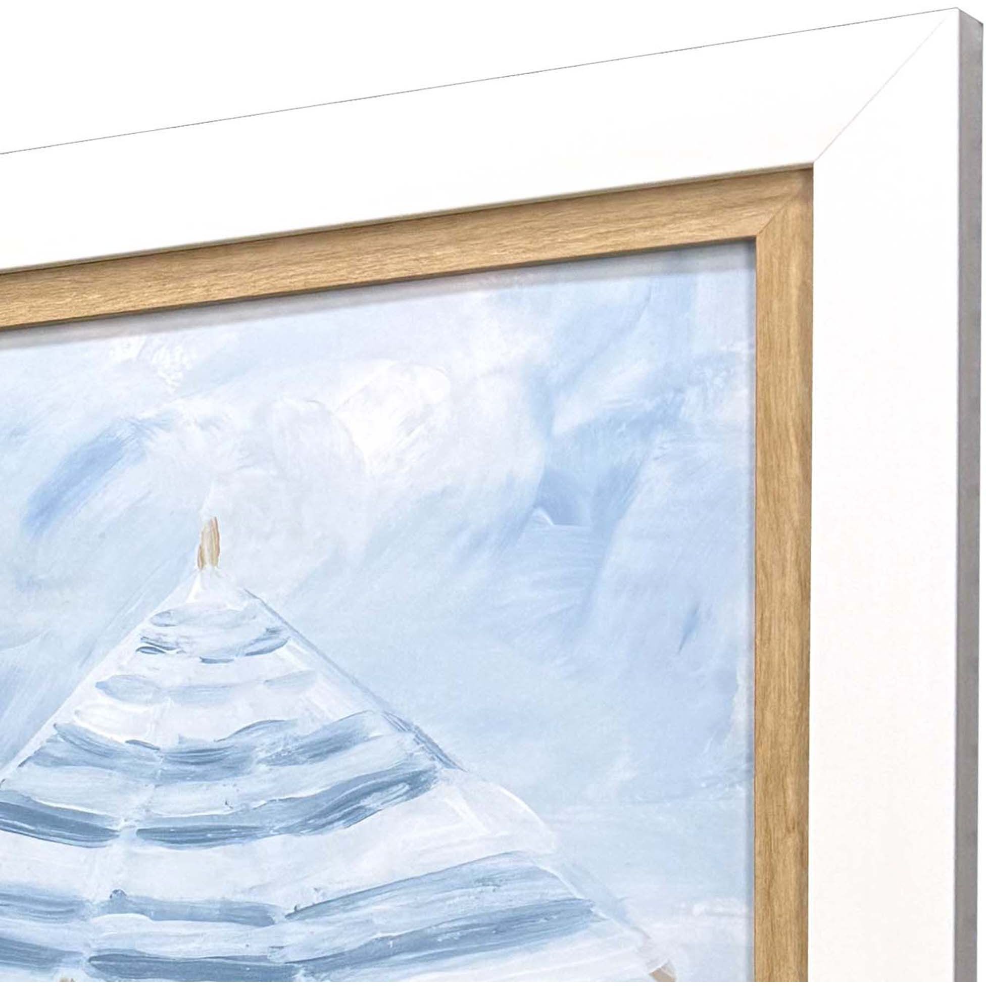 Beaching It Blue and Beige Framed Art, Propac