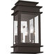 Princeton 2 Light 14 inch Bronze Outdoor Wall Lantern