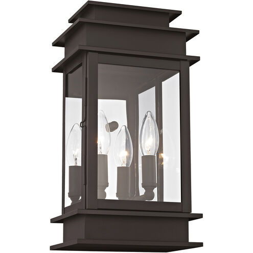 Princeton 2 Light 14 inch Bronze Outdoor Wall Lantern