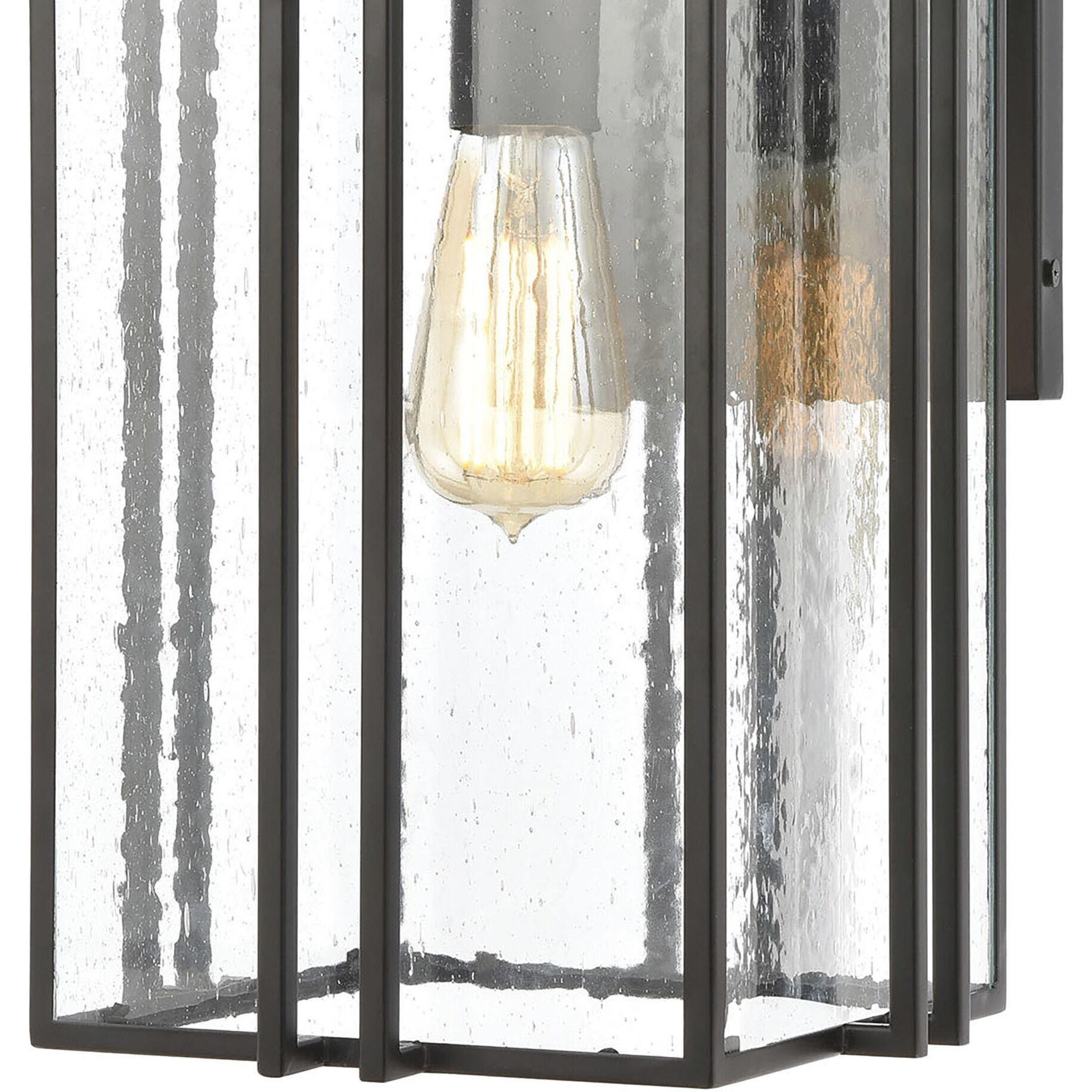 Radnor 1 Light 16 inch Matte Black Outdoor Wall Sconce