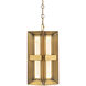 Austen LED 9 inch Aged Brass Mini-Pendant Ceiling Light