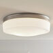 Sean Lavin Issen 2 Light 13.5 inch Satin Nickel Flush Mount Ceiling Light
