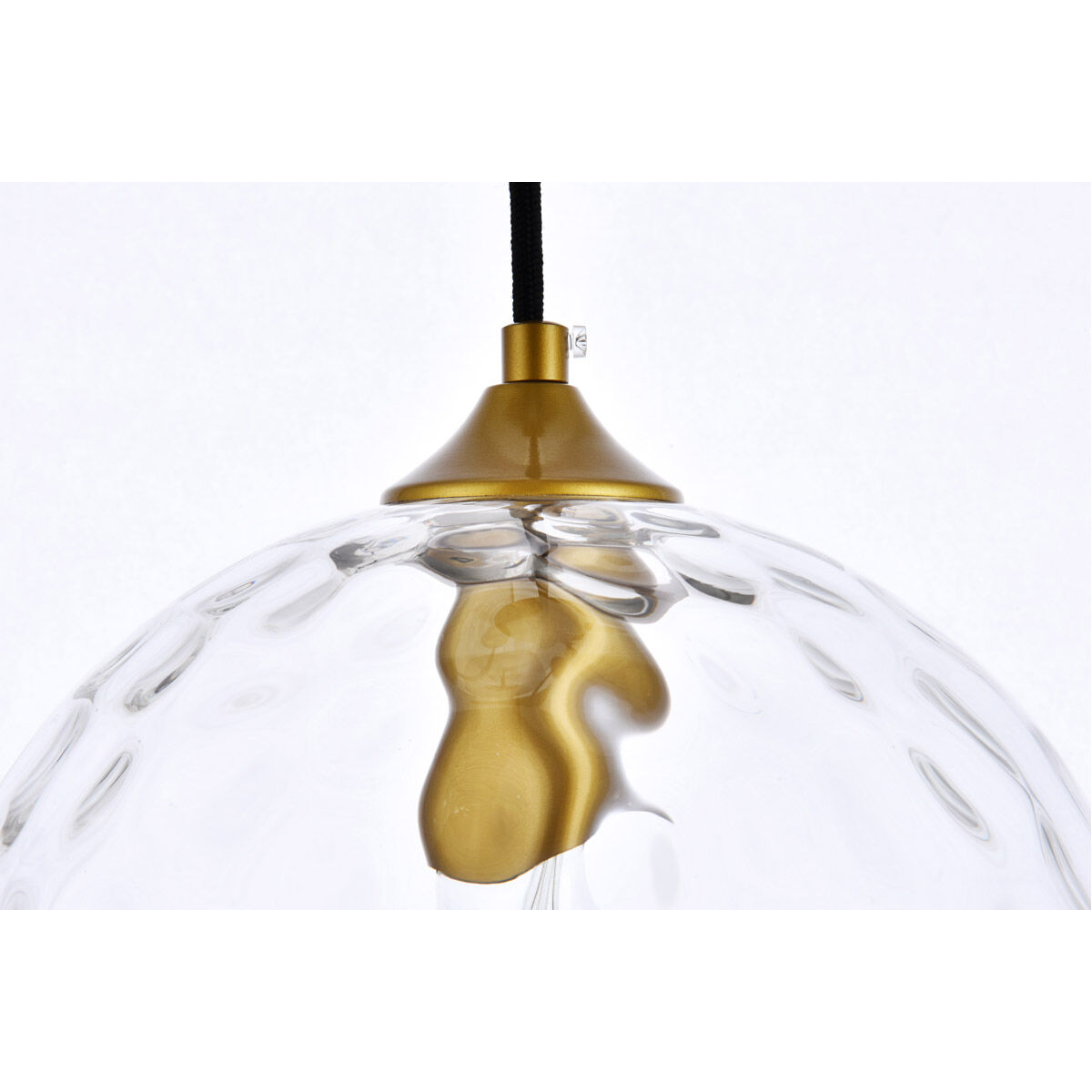 Cashel 1 Light 10 inch Brass Pendant Ceiling Light