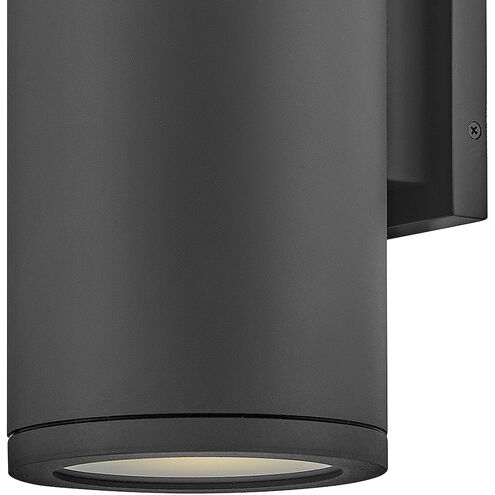 Silo 2 Light 16 inch Black Outdoor Wall Mount