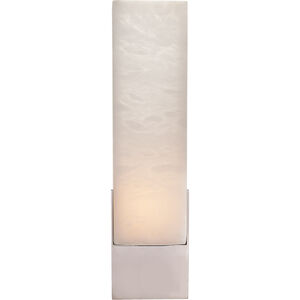 Kelly Wearstler Covet LED 4.25 inch Polished Nickel Tall Box Bath Sconce Wall Light