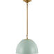 TOB by Thomas O'Brien Robbie 1 Light 15.38 inch Eucalyptus Pendant Ceiling Light