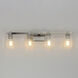 Cubos 4 Light 30.75 inch Satin Nickel Bath Vanity Wall Light