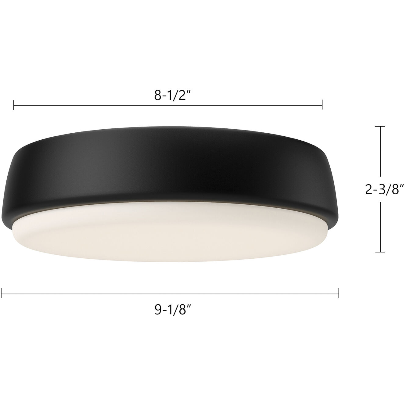 Alora Mood Laval LED 9.13 inch Brushed Nickel Flush Mount Ceiling Light