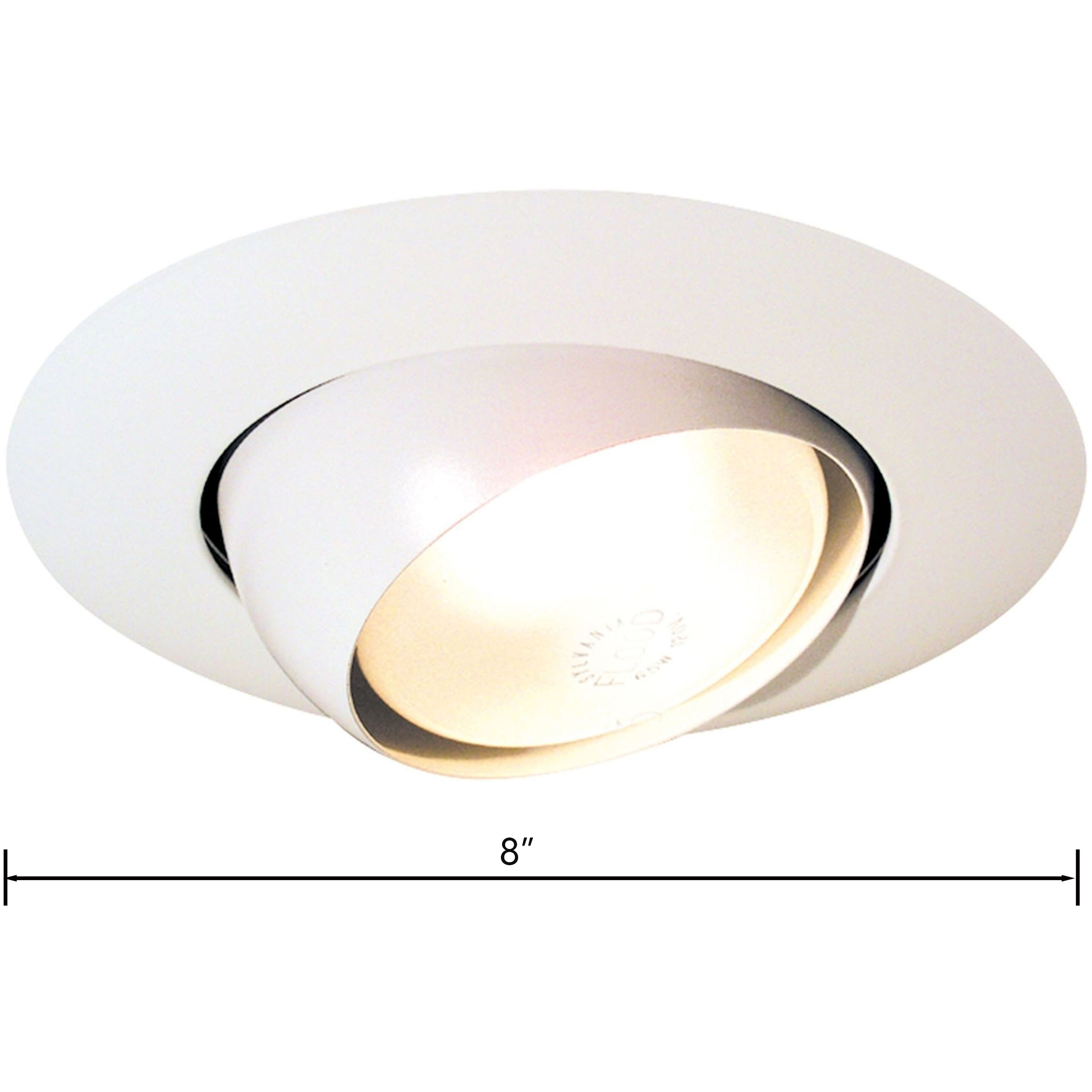 Axis Matte White Recessed Trim