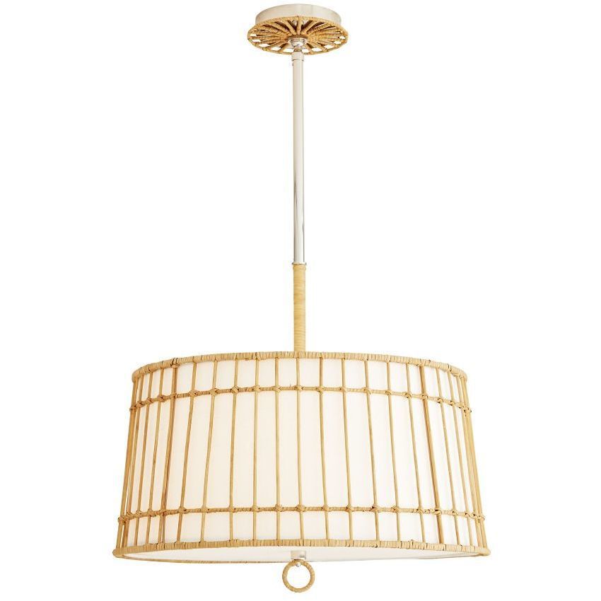 Sea Island 4 Light 18.5 inch Natural Pendant Ceiling Light