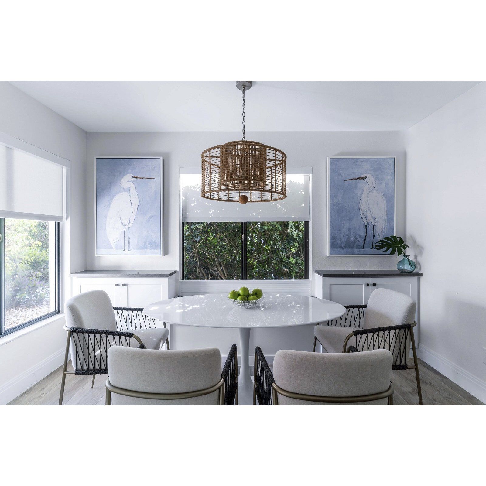 Jayna 8 Light 31.25 inch Burnished Silver Chandelier Ceiling Light